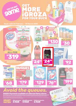 Game SASSA : Get More iGroza For Your Buck (24 February - 09 March 2025), page 1