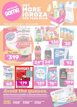 Game SASSA : Get More iGroza For Your Buck (24 February - 09 March 2025), page 1