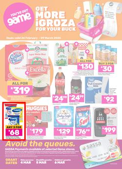 Game SASSA : Get More iGroza For Your Buck (24 February - 09 March 2025), page 1