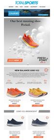 Total Sports : Our Best Running Shoe (Request Valid Dates From Retailer)