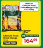 Lifestyle Food Dried Mango-300g