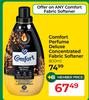 Comfort Perfume Deluxe Concentrated Fabric Softener-800ml