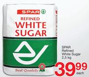 Spar Refined White Sugar-2.5Kg Each