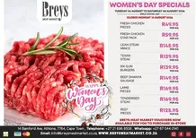 Breys Meat Market : Women's Day Specials (04 August - 08 August 2026)