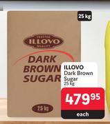 Illovo Dark Brown Sugar-25kg Each
