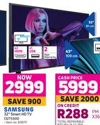 Samsung 32" Smart HD TV 32T5300