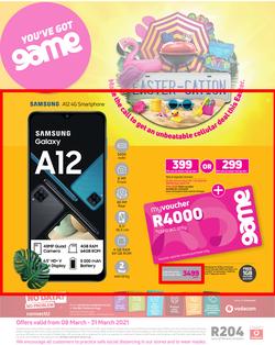 Game Vodacom : You've Got Game (8 March - 31 March 2021), page 1