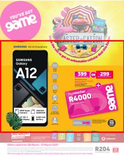 Game Vodacom : You've Got Game (8 March - 31 March 2021), page 1