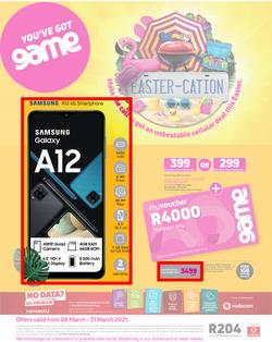 Game Vodacom : You've Got Game (8 March - 31 March 2021), page 1