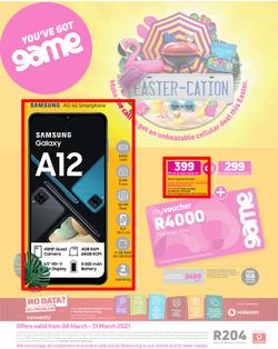 Game Vodacom : You've Got Game (8 March - 31 March 2021), page 1