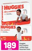 Huggies Dry Comfort Jumbo Pack (Assorted Sizes)-Each