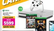 XBox One S 1TB + GTA V + Black Ops 4