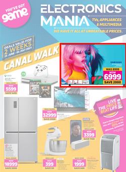 Game Canal Walk : Electronics Mania (23 June - 4 July 2021), page 1