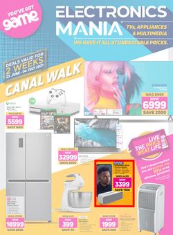 Game Canal Walk : Electronics Mania (23 June - 4 July 2021), page 1