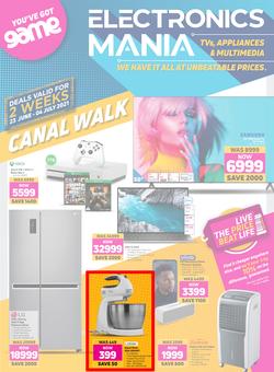 Game Canal Walk : Electronics Mania (23 June - 4 July 2021), page 1
