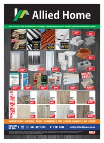 Allied Home : Massive Sale (Request Valid Dates From Retailer)