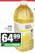 Spar Canola Oil-2Ltr