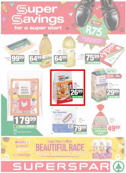 SUPERSPAR Western Cape : Super Savings (05 January - 19 January 2026), page 1