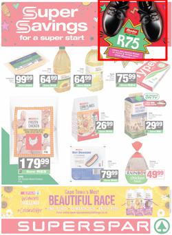 SUPERSPAR Western Cape : Super Savings (05 January - 19 January 2026), page 1