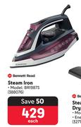 Bennett Read Steam Iron BRI987S