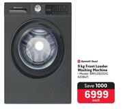 Bennett Read 9Kg Front Loader Washing Machine BRFL0922DG