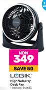 Logik High Velocity Desk Fan