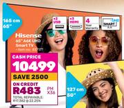 Hisense 65" (165cm) A6K UHD Smart TV