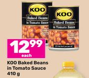 Koo Baked Beans In Tomato Sauce-410g Each