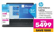 HP Intel Celeron Laptop