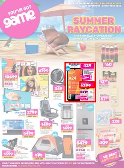 Game : Summer Paycation (30 September - 20 October 2023), page 1