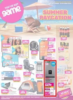 Game : Summer Paycation (30 September - 20 October 2023), page 1