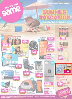 Game : Summer Paycation (30 September - 20 October 2023), page 1