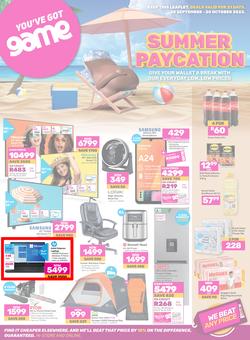 Game : Summer Paycation (30 September - 20 October 2023), page 1