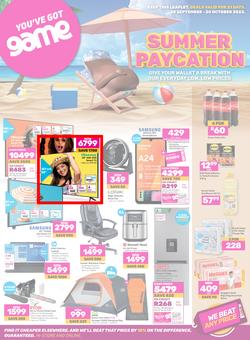 Game : Summer Paycation (30 September - 20 October 2023), page 1