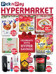 Pick n Pay Hypermarket Western Cape : Christmas Specials (11 November - 27 November 2024)