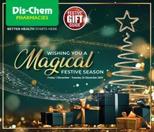 Dis-Chem : Festive Season (01 November - 24 December 2024)