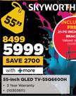 Skyworth 55-Inch QLED TV-55Q6600H