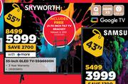 Skyworth 55-Inch QLED TV-55Q6600H