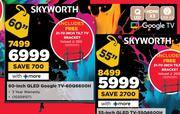 Skyworth 60-Inch QLED Google TV-60Q6600H
