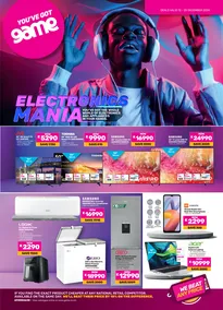 Game Zambia : Electronics Mania (12 December - 25 December 2024)