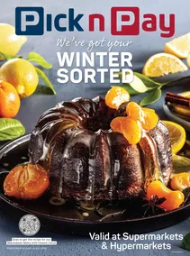 Pick n Pay Gauteng, Free State, North West, Mpumalanga, Limpopo & Northern Cape : Winter Sorted (23 June - 06 July 2025)