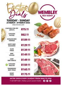 Wembley Meat Market : Easter Deals (24 March - 29 March 2026)