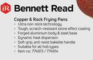 Bennett Read Copper & Rock Frying Pans 28cm