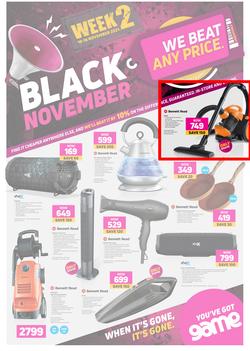 Game Tevo : Black November Week 2 (10 November - 16 November 2021), page 1