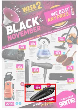 Game Tevo : Black November Week 2 (10 November - 16 November 2021), page 1