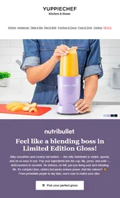 Yuppiechef : Feel Like A Blending Boss (Request Valid Date From Retailer)