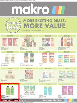 Makro : More 4 Less (02 October - 28 January 2024), page 1