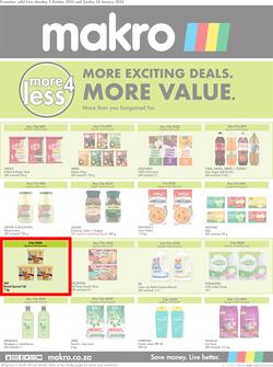Makro : More 4 Less (02 October - 28 January 2024), page 1