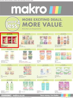 Makro : More 4 Less (02 October - 28 January 2024), page 1