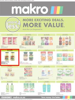 Makro : More 4 Less (02 October - 28 January 2024), page 1